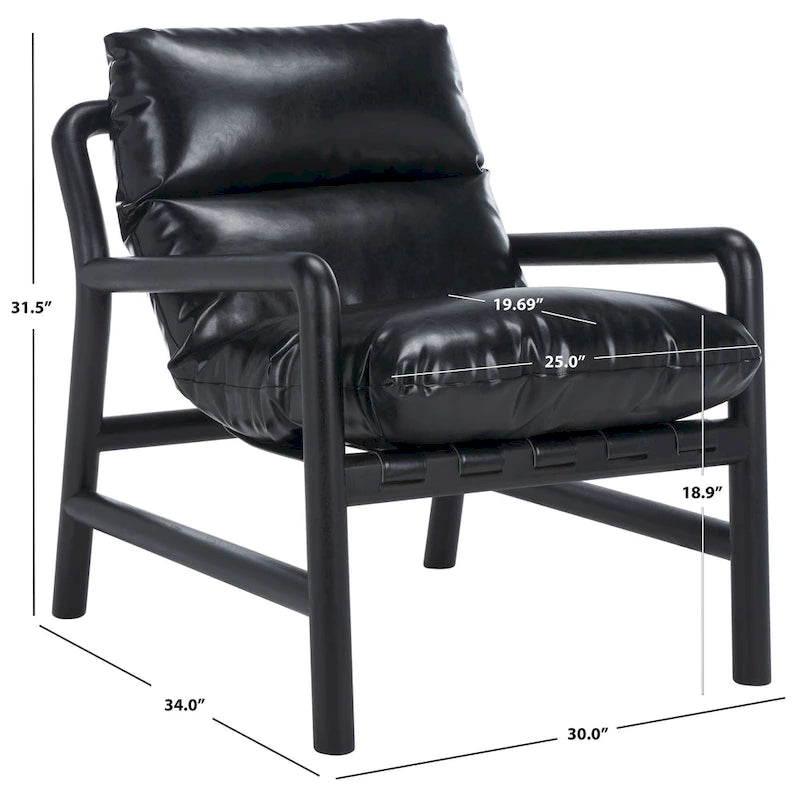 Sessel im nordischen Stil - 30W x 34D x 32H