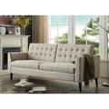 Moser Bay Estrella Multicolor Tufted Square Arm Loveseat 33 inches Wide