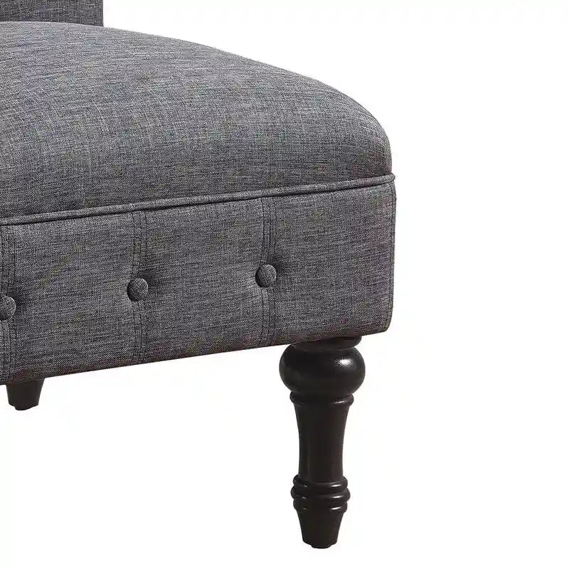 Armloser Sessel im skandinavischen Stil