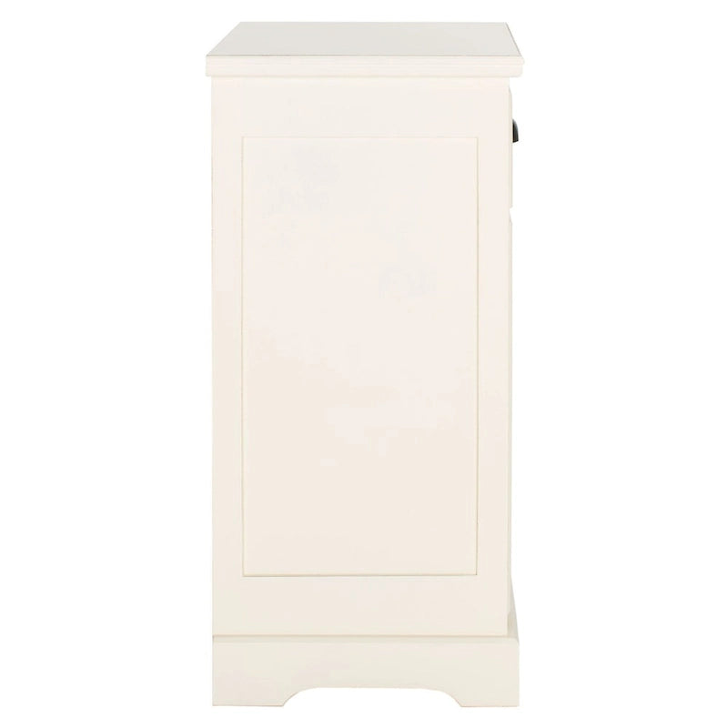 Grauer Beistelltisch mit Stauraum - 17.7 x 13.8 x 29.9 - 18Wx14Dx30H