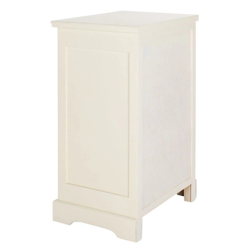 Grauer Beistelltisch mit Stauraum - 17.7 x 13.8 x 29.9 - 18Wx14Dx30H