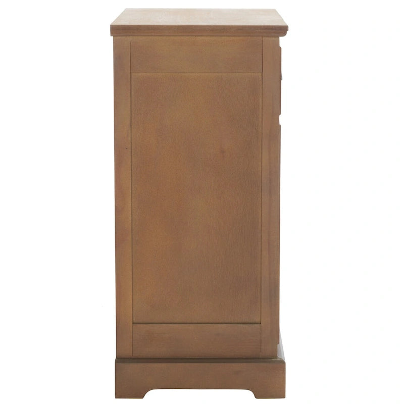 Grauer Beistelltisch mit Stauraum - 17.7 x 13.8 x 29.9 - 18Wx14Dx30H