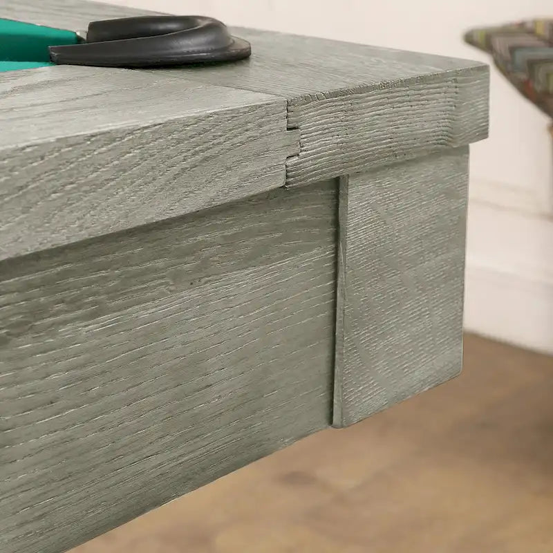 Mesa de billar de pizarra de estilo desgastado