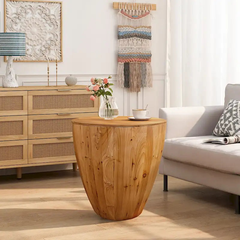 Couchtisch im Vintage-Stil in Eimerform